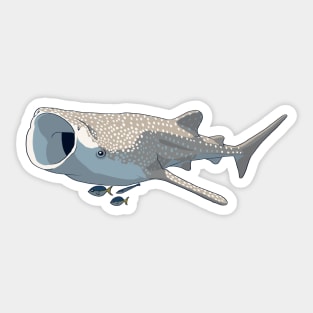 Whale Shark and Friends Sticker